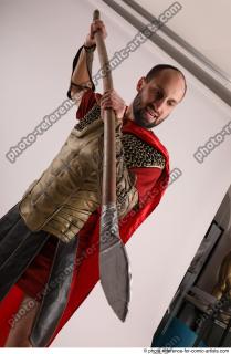 MARCUS STANDING POSE WITH SPEAR